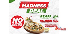 California Pizza Madness Deal! Starting Rs 899 