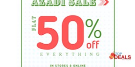 Offspring! Azadi Sale Flat 50% Off 