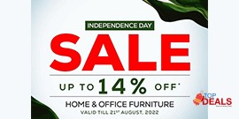 Interwood! Independence Day Sale Upto 14% Off 