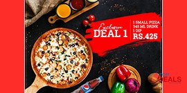 Kababjees Pizza Exclusive Deal 1 For Rs.425 
