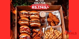 Oh My Grill! Chicken Slider Box For Rs.1749 