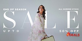 Cross Stitch  End Of Season Sale Upto 50% Off 