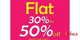 Rang Ja! Flat 30% & 50% Off Limited Time Only 