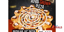Pizza Max Royal Crown Pizza Deal 1 For Rs.999 