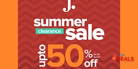 J. | Junaid Jamshed Summer Clearance Sale Upto 50% Off 