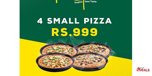 Pizza Aim Delicious Pizza Deal 1 For Rs.999 