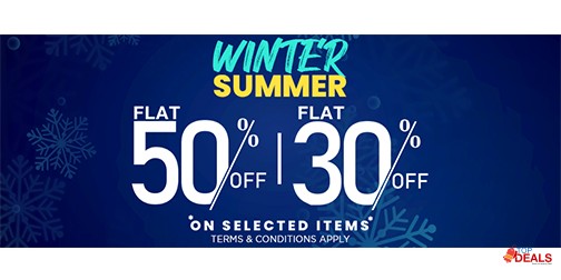 Expostore! Winter Summer Sale Flat 30% & 50% Off 