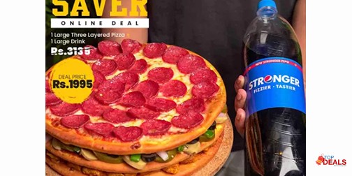 Yellow Taxi Pizza Co. Super Saver Deal 1 For Rs.1995 