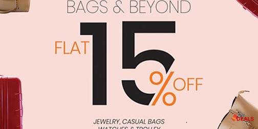 WalkEaze Bags & Beyond Flat 15% Off 