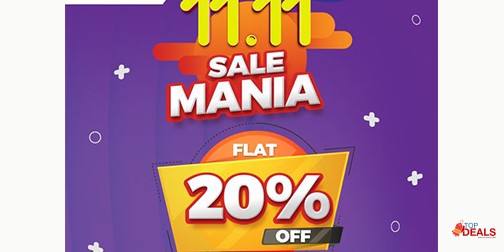Clive Shoes 11.11 Mania Sale! Flat 20% Off 