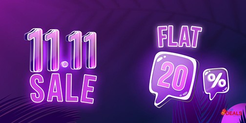 Servis! 11.11 Sale Flat 20% Off 