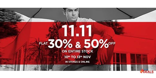 HiStreet 11.11 Sale Flat 30% & 50% Off 