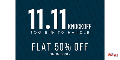 LOGO Shoes 11.11 Sale Flat 50% Off 