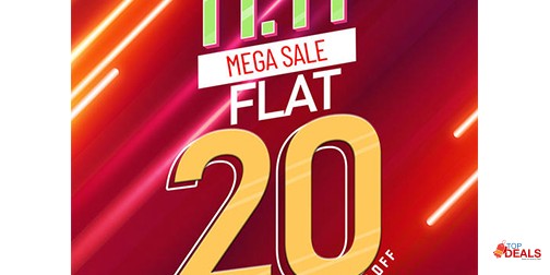 1st Step Shoes 11.11 Mega Sale Flat 20% Off 