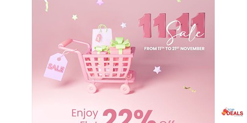 Miniso Pakistan 11.11 Sale Flat 22% Off 