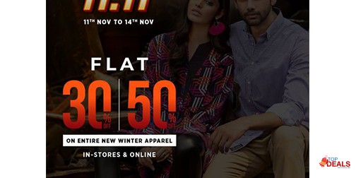 ChenOne 11.11 Sale! Flat 30% & 50% Off 