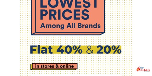 Ittehad! Blessed Friday Sale! Flat 40% & 20% Off 