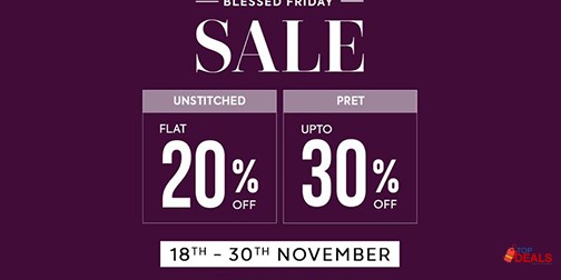 Zeen's Blessed Friday Sale Flat 20% & 30% Off 
