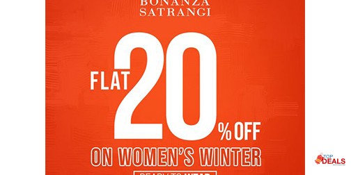 Bonanza.Satrangi Flat 20% Off On Winter Women's Ready To Wear 