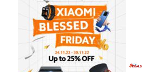 Xiaomi Pakistan Blessed Friday Sale Upto 25% Off 