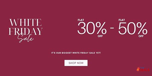 Taana Baana White Friday Sale 30% & 50% Off 
