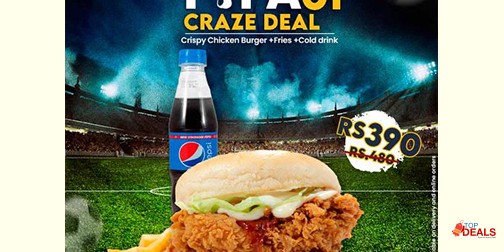 Royal Ice & Spice FIFA Craze Deal 1 For Rs.390 