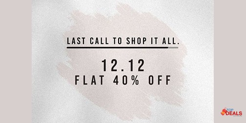LOGO Shoes 12.12 Sale Flat 40% Off 