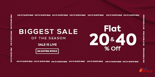 Orient Textiles Winter Sale Flat 20% & 40% Off 