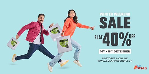 Gul Ahmed Ideas Winter Weekend Sale! Flat 40% Off 