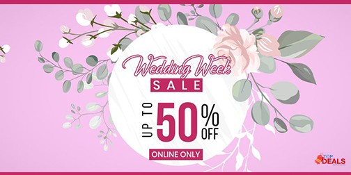 Makeup City Wedding Week Sale! up to 50% off 