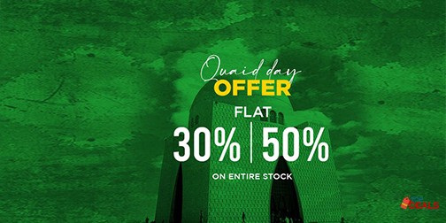 HiStreet Quaid Day Offer Flat 30% & 50% Off 