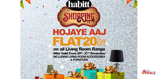 Habitt Shopping Mela Sale! Flat 20% Off 