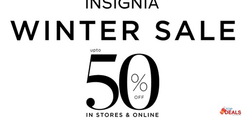 Insignia Winter Sale Upto 50% Off 