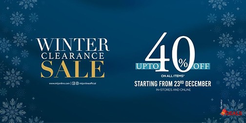MTJ - Tariq Jamil Winter Clearance Sale Upto 40% Off 