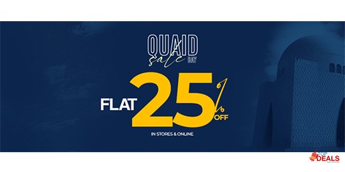 Royal Tag Quaid Day Sale Flat 25% Off 