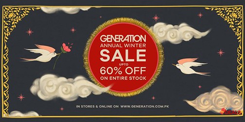 Generation Annual Winter Sale Upto 60% Off 