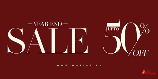 MARIA.B Year End Sale Upto 50% Off 