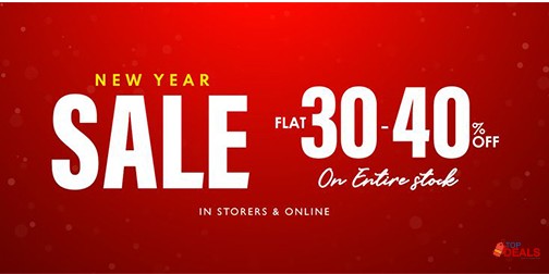 Khas Stores New Year Sale Flat 30% & 40% Off 