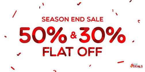 Hopscotch Season End Sale 30% & 50% Flat Off 