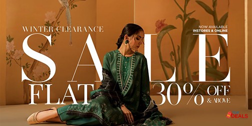 Cross Stitch Winter Clearance Sale Flat 30% Off 