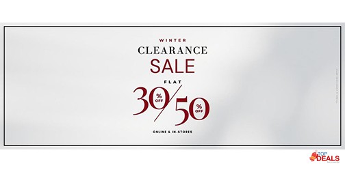 Brumano Winter Clearance Sale Flat 30% & 50% Off 