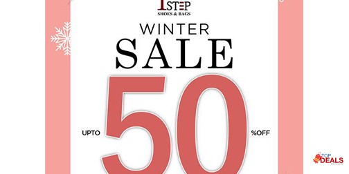 1st Step Shoes & Bags Winter Sale Upto 50% Off 