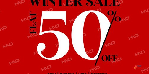 Hope Not Out Winter Sale Flat 50% Off 