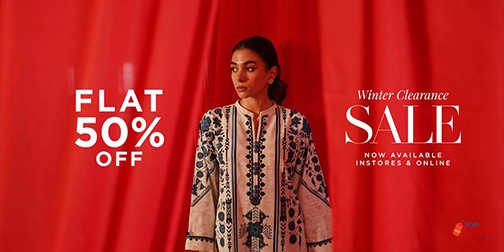 Cross Stitch Winter Clearance Sale Flat 50% Off 