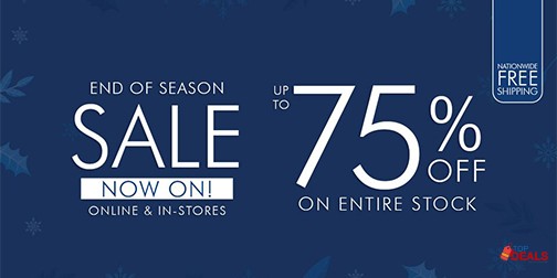 Up to 75% off at the Unze London End of Season Sale 