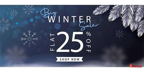 Winter Sale at Saleem Fabrics Flat 25% Off 