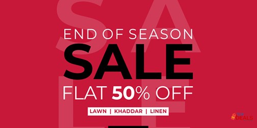 So Kamal End of Season Sale Flat 50% Off 