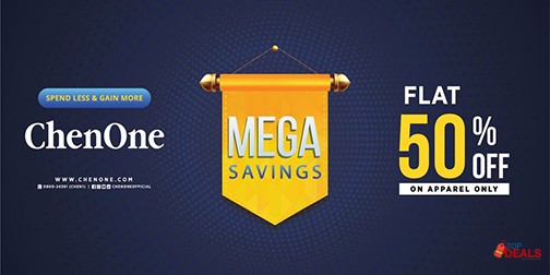 ChenOne Mega Savings Sale Flat 50% Off 