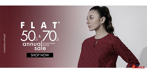 EGO Annual Sale Flat 50% & 70% Off 