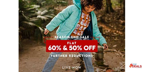 PEPPERLAND End Of Season Sale Flat 60% & 50% Off 